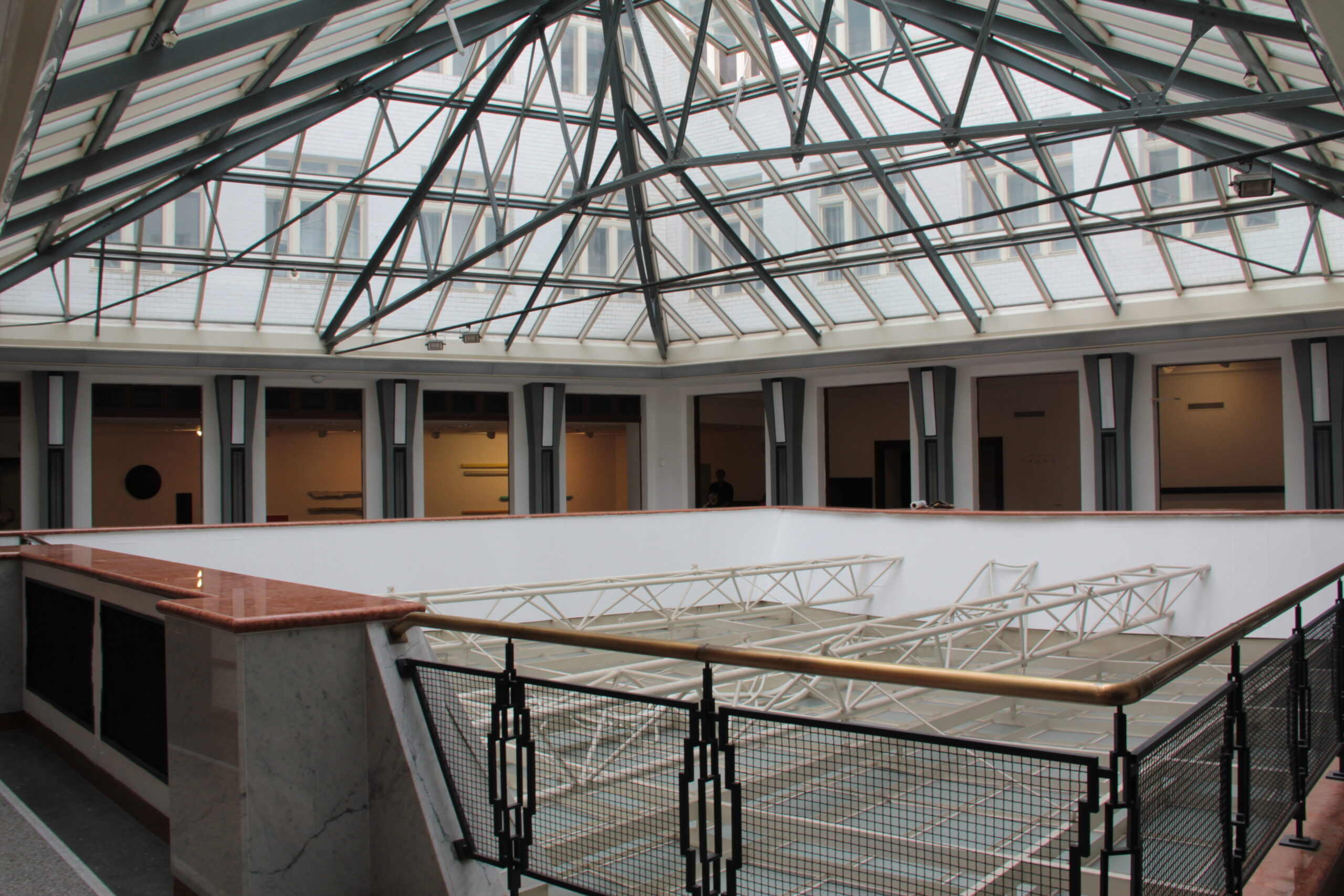 Installation view, site specific, Matej Al-Ali, Tomáš Moravec